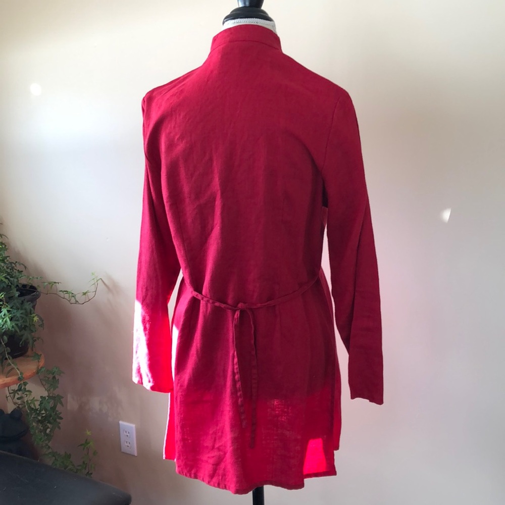 Linen Suit Jacket - Picture 4 of 6